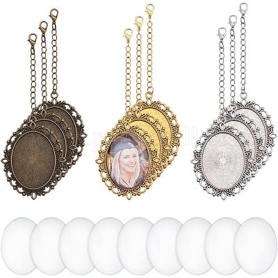 Набор для изготовления памятной подвески на шапочку выпускника с кисточкой DIY-CA0004-40-1