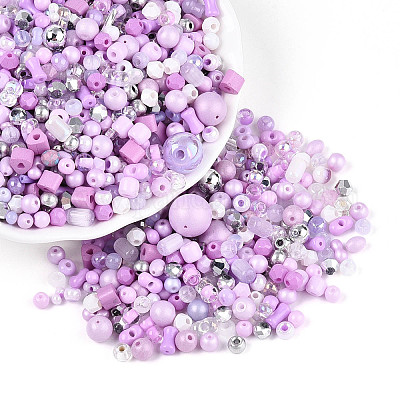 Выпечка краска стеклянные бусины GLAA-SZC0007-05-1