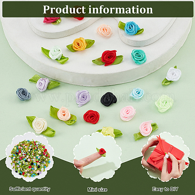 440 шт. 22-х стильные полиэстеровые розы DIY-NB0008-25-1