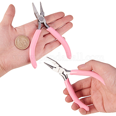 1PC Wire Ring Looping Pliers Round Flat Nose Combination Jewelry