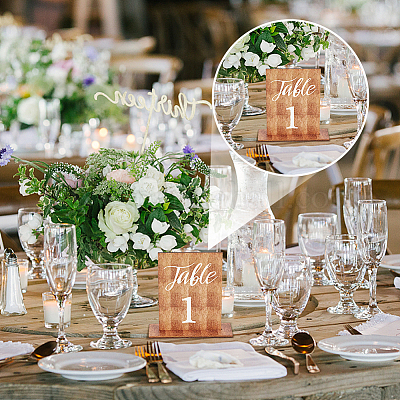 Rustic Table Numbers, Rustic Centerpieces for Weddings, Rustic