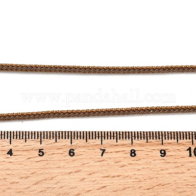 Изготовление ожерелья из плетеного нейлонового шнура толщиной 2.5 мм FIND-G095-01G-04-1