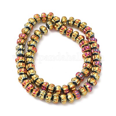 Гальванические стеклянные бусины GLAA-G106-02A-FP01-1