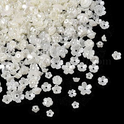 Перламутровые бусины из АБС-пластика&nbsp;KY-G032-02B-1