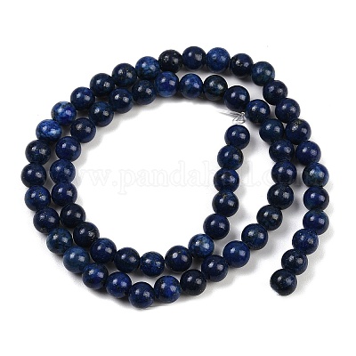 Natürlicher Lapislazuli Perlenstränge&nbsp;G-OC0001-77-1