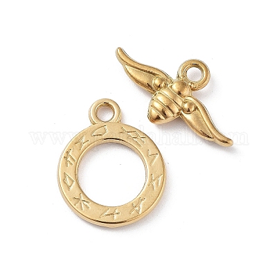 Ионное покрытие (IP) застежки-тоглы из нержавеющей стали 304 STAS-A092-06A-G-1