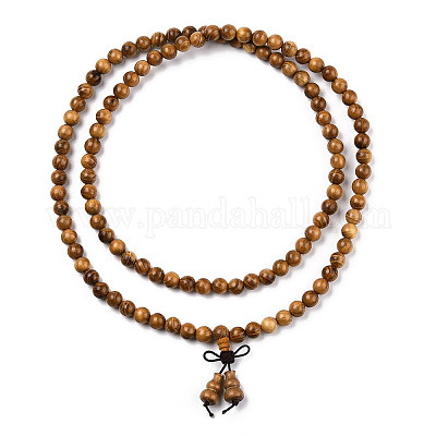 Ювелирные изделия из буддийского стиля WOOD-N010-021-1