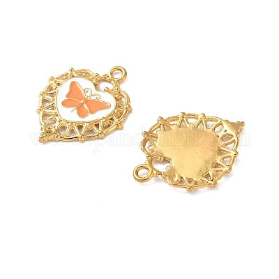 Подвеска из нержавеющей стали 304 с эмалированными стразами STAS-I346-41G-M-1