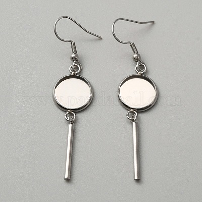 Крючки для сережек из нержавеющей стали 314 STAS-WH0046-01B-1