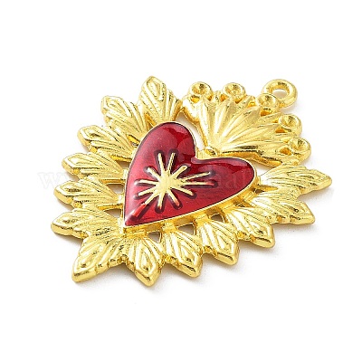 Сеттинги горный хрусталь эмаль кулон сплава ENAM-P252-08G-1