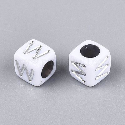 Акриловые бусины OACR-ZX006-36W-1