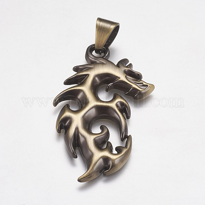 Большие подвески из нержавеющей стали 304 STAS-P225-061AB-1