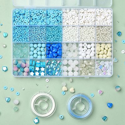 Набор для изготовления браслетов своими руками DIY-YW0007-70-1