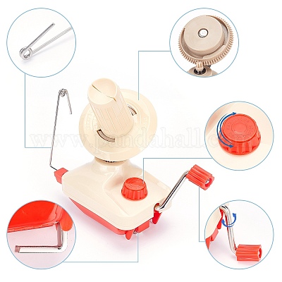 Handheld Plastic Holder String Winding Machine Sewing Accessories Swift  String Winder Machines Hands Operated for Household Use