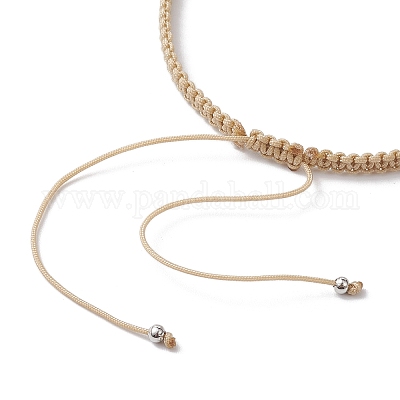 Регулируемые браслеты из плетеной нейлоновой нити AJEW-AN00584-1