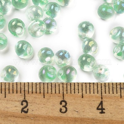 6/0 внутренний цвет стеклянных бусин с бахромой SEED-A034-03A-1