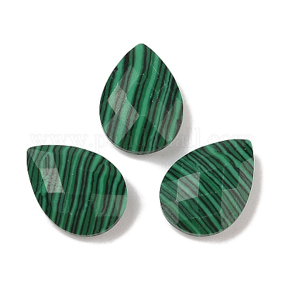 Synthetische Malachit-Cabochons&nbsp;G-C146-05C-1