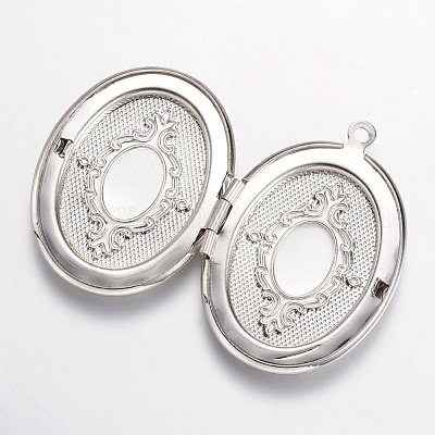 Подвески латуни медальон X-KK-N0116-054P-1