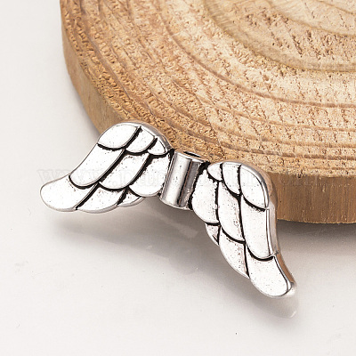 Сплавочные овальные бусины тибетского стиля  TIBEB-Q068-08AS-RS-1