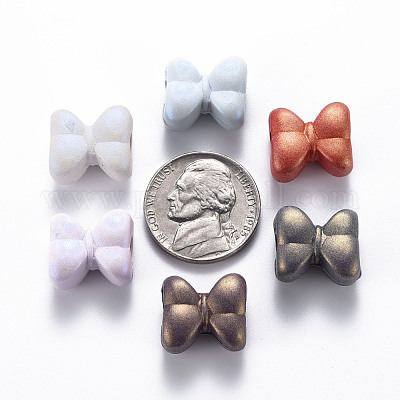 Спрей окрашены акриловыми Европейский бисером MACR-S373-44J-1