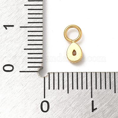 Ионное покрытие (ip) нержавеющая сталь 304 с подвесками из стразов STAS-G351-18G-02-1