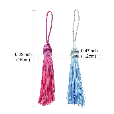 Полиэстер кисточка большие подвесные украшения&nbsp;FIND-YW0004-59A-1