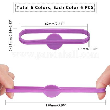 アクセサリー作り用 パンダホール36個6色ドリンクマーカー ガラスカップワインストリップタグマーカーボトルタグマーカービールパーティーカクテルグラスパーティー を購入 Selected Pandahall Com Jp