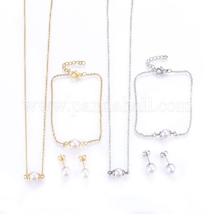 Kits de bijoux en 304 acier inoxydable SJEW-H138-27-1