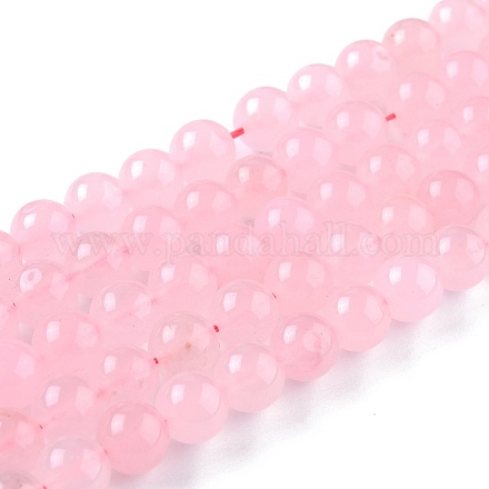 Natürliche weiße Jade Perlen G-J390-C03-10-1
