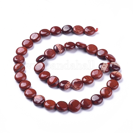 Natural Red Jasper Beads Strands G-G805-D08-1