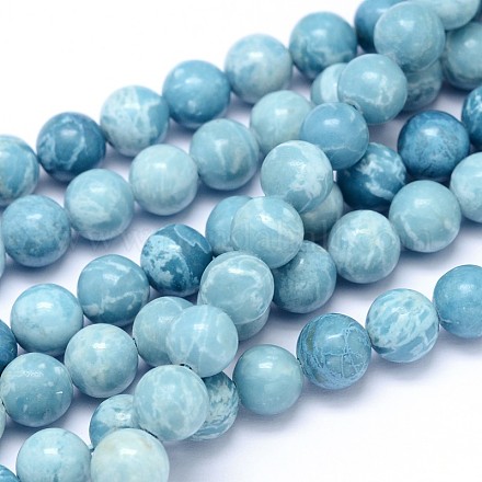 Chapelets de perles en pierre gemme naturelle G-L367-01-4mm-1