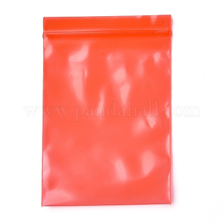 Bolsas de color sólido con cierre de cremallera de pe OPP-M001-01B-03-1