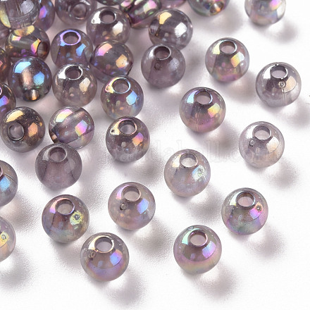 Perles en acrylique transparente MACR-S370-B6mm-769-1