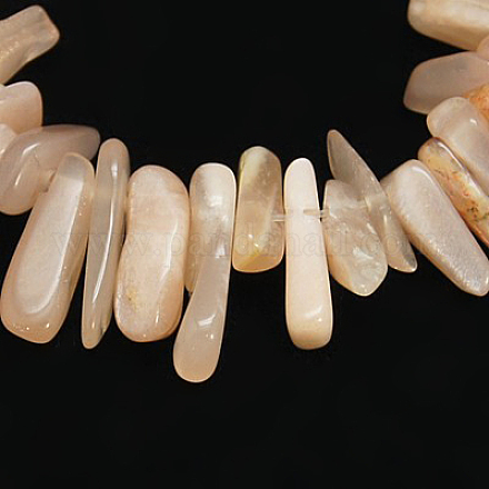 Natural Sunstone Beads Strands G-D288-24-1