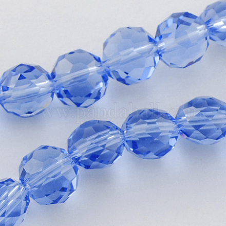 Chapelets de perles en verre GLAA-R044-8mm-12-1