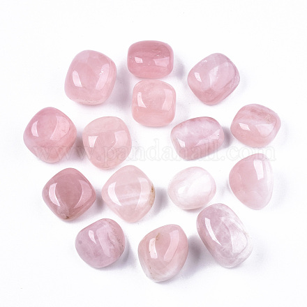 Naturale perle di quarzo rosa G-N332-018-1