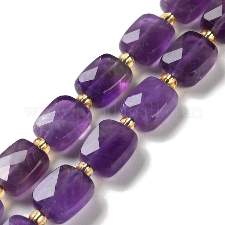 Natürlichen Amethyst Perlen Stränge&nbsp;G-H061-A13-01-1
