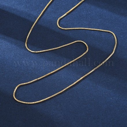 Регулируемые гальванические ожерелья из латуни с венецианской цепью X-MAK-L028-02G-1