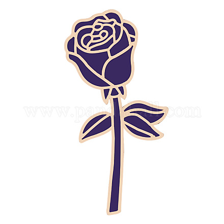 Роза жизни эмалированная булавка VALE-PW0001-057F-1