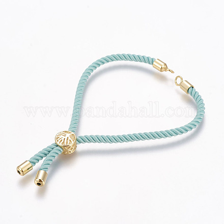 Nylon Cord Bracelet Making X-MAK-P005-05G-1