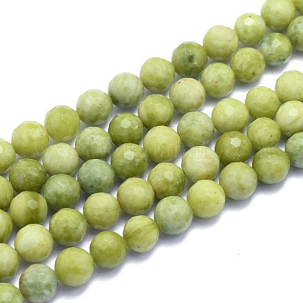 Natur taiwan Jade Perlen Stränge G-K310-A23-10mm-1