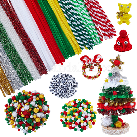 Наборы для изготовления кукол своими руками на рождественскую тематику DIY-GA0008-33-1