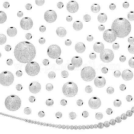 Pandahall elite 120pcs 3 perles acryliques peintes à la bombe ACRP-PH0001-07-1