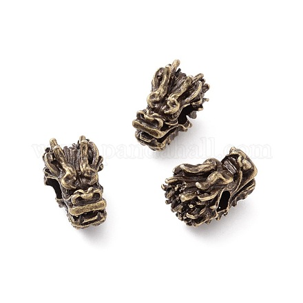 Perles en alliage de style tibétain PALLOY-F257-03AB-1