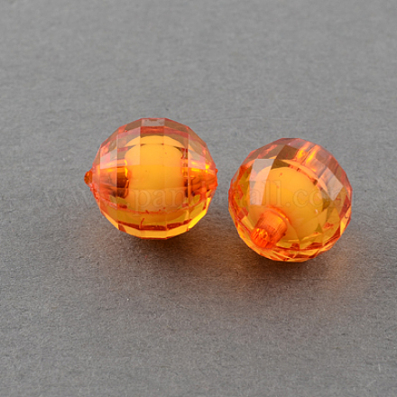 Perles en acrylique transparente TACR-S086-10mm-11-1