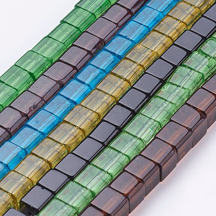 Glass Beads Strands GC829Y-1