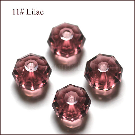 Perles d'imitation cristal autrichien SWAR-F083-4x6mm-11-1