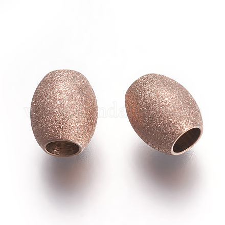 Revestimiento iónico (ip) 304 perlas de acero inoxidable STAS-L216-01A-RG-1