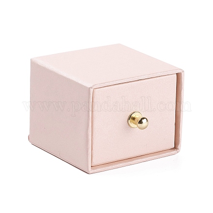 Cofanetto portagioie quadrato con cassetto di carta CON-C011-01A-1