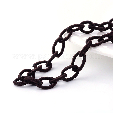 Handmade Nylon Cable Chains Loop NWIR-R034-03-1